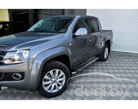 Защита порогов подножки HUNTER для Volkswagen Amarok